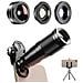 Kit Obiettivo 4 In 1 Apexel 22x105: Telescopio, Macro, Grandangolo, Fisheye - Foto miniatura 4