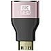 Adattatore Video 8k Uhd Hdmi Femmina A Mini Hdmi Maschio, Nero - Foto miniatura 6