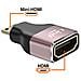 Adattatore Video 8k Uhd Hdmi Femmina A Mini Hdmi Maschio, Nero - Foto miniatura 8