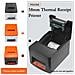 Stampante Termica Per Ricevute Da 58 Mm Con Taglio Automatico - Connettività Usb + Bluetooth Black - Foto miniatura 3
