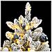 Albero Natale Incernierato con 300 LED e Palline 210 cm - Foto miniatura 2