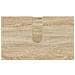 Set di mobili per il bagno 4 pcs rovere sonoma 61 x 35 x 64 cm - Foto miniatura 9