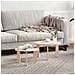 Tavolino da salotto 2 pcs Naturale 47.5 x 47.5 x 27 cm - Foto miniatura 2