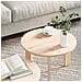 Tavolino da salotto 2 pcs Naturale 47.5 x 47.5 x 27 cm - Foto miniatura 4