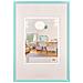 New Lifestyle Cornice In Plastica 30x45 Turchese - Foto miniatura 1