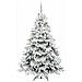 Albero di Natale artificiale con 300 LED Bianco 180 cm PE e PVC - Foto miniatura 3