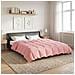 Duvet Invernale Trapuntato Rosa 200 x 200 cm Microfibra - Foto miniatura 4