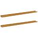 Scaffale da parete 2 pcs Beige 115 x 9 x 3 cm Legno multistrato - Foto miniatura 1
