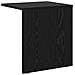 Tavolino Rovere Nero 37 x 32 x 40 cm Legno multistrato - Foto miniatura 7