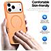 Cover per iPhone 17 Pro Max - TPU+PC, Arancione, MagSafe - Foto miniatura 4