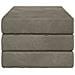Divano Letto Pieghevole 80 x 67 x 45 cm Grigio Chiaro - Foto miniatura 4