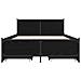 Struttura letto con testata con ruota Rovere Nero 80 x 200 cm - Foto miniatura 6