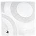 I-MIRO / PL30 - Plafoniera quadrata con decori cromati 60 watt E27 - Foto miniatura 2