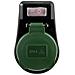 adattatore con Interruttore IP44 nero-verde - Foto miniatura 2