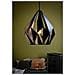 Carlton 1 49255 Lampada Da Soffitto Nera / Argento - Foto miniatura 4