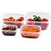 Set 4 rettangolare (2l+1,5l+1l+0,5l)  - Foto miniatura 3