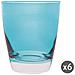 6 bicchieri Happy Colour Azzurro. - Foto miniatura 1