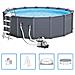 Piscina Con Pannelli In Mosaico 478 Cm Pvc 16805 L 28382gn - Foto miniatura 1