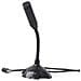 Mic-d-02 Microfono Per Pc Nero Cablato Stativo - Foto miniatura 4