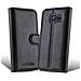 Custodia Compatibile Con Samsung Galaxy Star Pro In Nero Carbone - Coperchio Protettiva Con Chiusura Magnetica, Funzione Stand E Tasca Per Le Carte - Foto miniatura 13