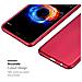 Custodia Compatibile Con Honor 8 Pro In Rosso Metallico - Coperchio Protettivo In Silicone Tpu Flessibile - Foto miniatura 3