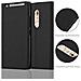 Custodia Compatibile Con Zte Axon 7 In Nero Di Notte - Coperchio Protettiva Con Chiusura Magnetica, Funzione Stand E Tasca Per Le Carte - Foto miniatura 4