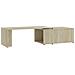 Tavolino da Salotto Rovere Sonoma 150x50x35cm Legno Multistrato - Foto miniatura 2