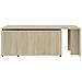 Tavolino da Salotto Rovere Sonoma 150x50x35cm Legno Multistrato - Foto miniatura 7