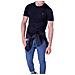 T-shirt Uomo Custom-slim Con Logo - Foto miniatura 2
