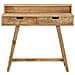 Scrivania 100x45x90 cm in Legno Massello di Mango Grezzo - Foto miniatura 2