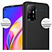 Custodia Compatibile Con Oppo A94 5g In Nero Metallico - Coperchio Protettivo In Silicone Tpu Flessibile - Foto miniatura 4