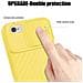 Custodia Compatibile Con Apple Iphone 6 / 6s In Giallo Opaco - Coperchio Protettivo In Silicone Tpu Flessibile E Con Protezione Per La Fotocamera - Foto miniatura 7