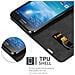 Custodia Compatibile Con Samsung Galaxy Mega 6.3 In Bruno Caffè - Coperchio Protettiva Con Chiusura Magnetica, Funzione Stand E Tasca Per Le Carte - Foto miniatura 4