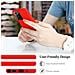 Custodia Compatibile Con Samsung Galaxy Note 20 Ultra In Liquid Rosso - Coperchio Protettivo In Silicone Tpu Flessibile - Foto miniatura 7
