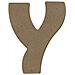 Lettera Maiuscola Y In Legno Mdf Per La Decorazione - 15 Cm - Foto miniatura 1