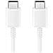 Cavo Samsung Ep-dn980bwe Connettore Usb Tipo C Double Face Bianco Bustina Bulk - Foto miniatura 1