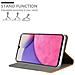 Custodia Compatibile Con Samsung Galaxy A33 5g In Grigio Chiaro Marrone - Coperchio Protettiva Con Chiusura Magnetica, Funzione Stand E Tasca Per Le Carte - Foto miniatura 2