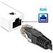 Adattatore Ethernet Da Rj45 A Lightning Per Iphone E Ipad, 100 Mbps, Bianco - Foto miniatura 7