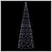 Albero di Natale a Cono Bianco Freddo 1400 LED 160x500 cm - Foto miniatura 2