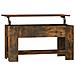 Tavolino Da Salotto Rovere Fumo 101x49x52 Cm Legno Multistrato - Foto miniatura 1