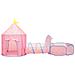 Tenda Da Gioco Per Bambini Rosa Con 250 Palline 301x120x128 Cm - Foto miniatura 6