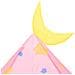 Tenda Da Gioco Per Bambini Rosa Con 250 Palline 301x120x128 Cm - Foto miniatura 10