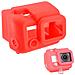 Custodia St-41 Silicone Cover Case Per Gopro Hd Hero 3 - 3 Plus Red - Foto miniatura 1