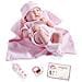 18541 La Newborn Boutique Bambola Da 14 Pollici, Set Da 9 Pezzi, Vera Ragazza In Rosa - Foto miniatura 1