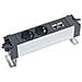 940.024 Interno 2ac Outlet (s) Nero, Bianco Prolunghe E Multiple - Foto miniatura 1