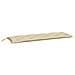 Cuscini Panca Da Giardino 2pz Beige 150x50x7 Cm Tessuto Oxford - Foto miniatura 3