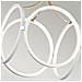 Lampadario Industrial Nordico Ciri Alluminio Bianco Oro Champagne Led 45w 3000k - Foto miniatura 3