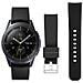 Bracciale Samsung Galaxy Watch 42 Mm In Silicone (s) Black - Foto miniatura 2