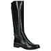 Black Comb Casual Closed Boots Stivaletti Pelle Scarpe Donna Nero Eu 37.5, 9-25513-41-019 - Foto miniatura 1