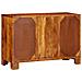 Credenza Multicolore 90x35x60 in Legno Massello di Acacia - Foto miniatura 9